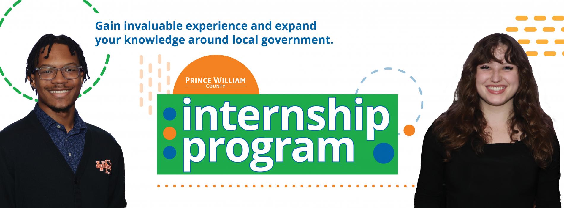 Gain invaluable experience and expand your knowledge around local government. Prince William County Internship Program.